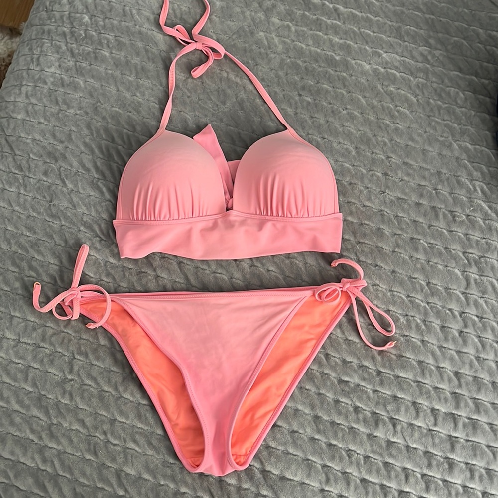 Aerie swimsuit - bright coral
